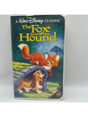 Walt Disney The Fox And The Hound VHS Original Animated Classic 1981 Hi-Fi Color
